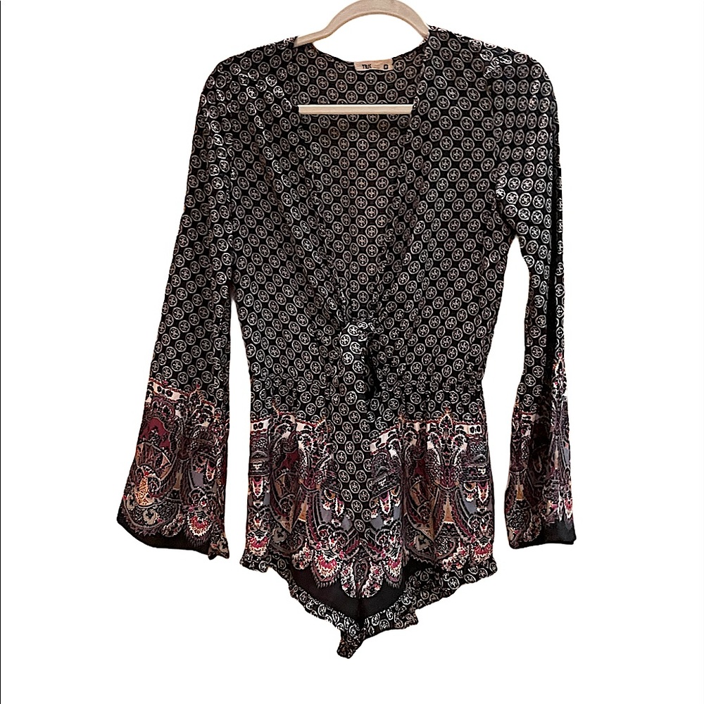 Patterned Romper - image 1